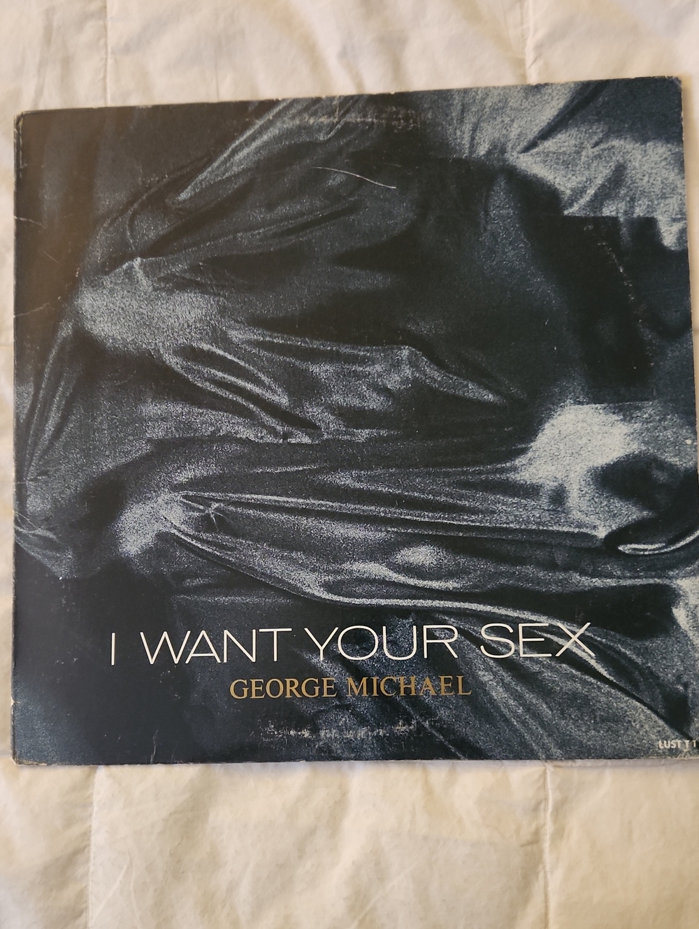 Columbia George Michael 'I Want Your Sex' Vinyl - Black & Gold Cover